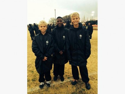 Southcity KZN Coastals U12 boys (from left) Thomas Constable, Phum Shezi and Gareth Pieterse took part in the interprovincial tournament held in Witbank recently and came home with gold medals.