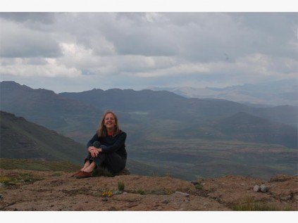 I'm on top of the world at Black Mountain pass.