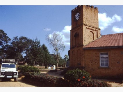 The mission station at Livingstonia.
