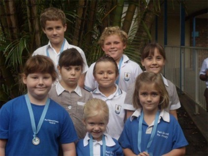 Cyclists (back, from left) Ethan Scorer, Freddie Marshall-Smith, (middle) Rebecca Reardon, Stephan Reardon, Scarlet Scorer, (front) Sarah Reardon, Amber Fourie and Freya Scorer took part in the Illovo Sugar Challenge.