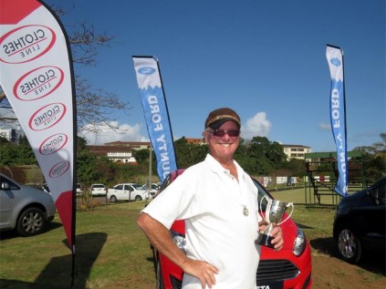 Tom Crawford of Umkomaas walked away with the runner-up trophy at the KBA Champion of Champions competition.