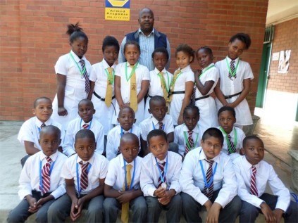 Acting principal of RA Engar Primary, Noah Cele, is extremely pleased with results achieved by the U9 boys' and girls' cricket teams.
