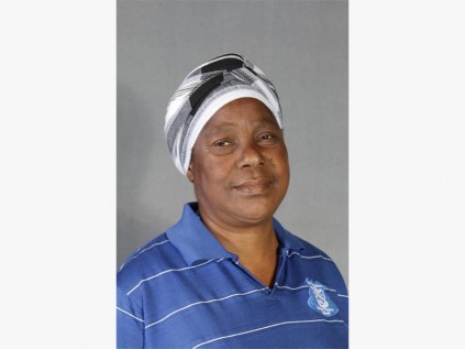 Gladness Mahlatsi who served Ryder House hostel for the past 24 years.