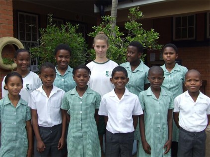 At a recent interschool athletics meeting held at PSSP, Margate Primary athletes (back, from left) Bulelwa Thabethe, Nonopha Malgas, Rosella Ohrablo, Izwile Dlamini, Nokwanda Mzobe, (front) Kirstie Dicken, Iviwe Cenga, Bongeka Ncane, Joshua Pillay, Innocentia Ncama, Siyabulela Khuzayo all achieved first place.