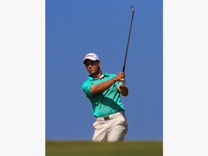 Louis de Jager won the Vodacom Origins of Golf at the Wild Coast Sun. PHOTO BY PETRI OESCHGER/SUNSHINE TOUR