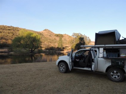First night of camping.