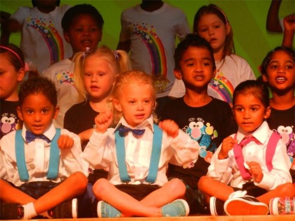 Pre-primary pupils (back, from left) Phumelele Dzingwa, Rachael Fisher, (middle) Payton-Marie Love, Arav Maharaj, Seosha Moodley, (front) Vihbu Singh, Rayne Riley and Saskia Ramkomar.