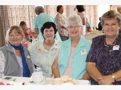 Ann Dale, Audrey Arnesen, Sheila van der Merwe and Chaz Jansen.