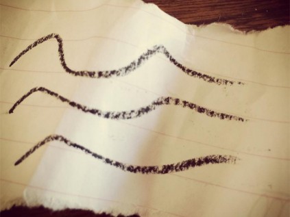 The scribbles looked like this.