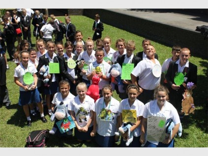 HSN se gr 8 'Shrekkies' het verlede week die eerste kwartaal met speletjies en boeresport afgeskop.