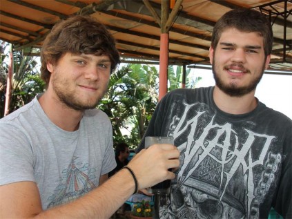 Thorsten Reisinger (left) and Jack Lebenthorpe.