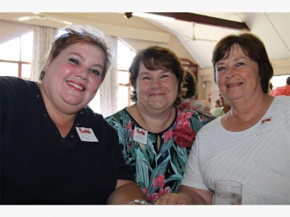 Linda Burger, Sheryl Bradnick and Glenda Vorster.
