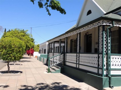 An elaborately decorated Victorian-style Karoo home.