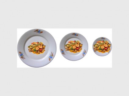 The portion size illusion.