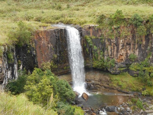 A waterfall in the Monk's Cowl area.