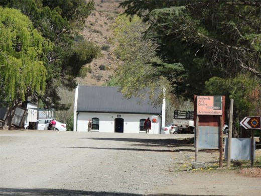 Art still flourishes in the little Karoo town.