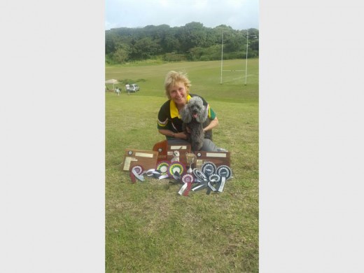 Awards by the dozen: Gaby Frey and Scooby have been on a roll of note.