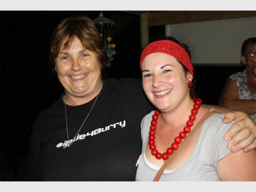 Mandie Stander (left) and Petro Malherbe from Coca-Cola.
