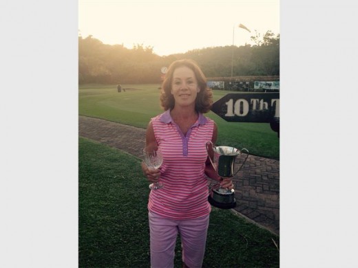 Consistent: Jenny Hulley, winner of the Jeanette Wahl trophy at Port Shepstone Country Club.