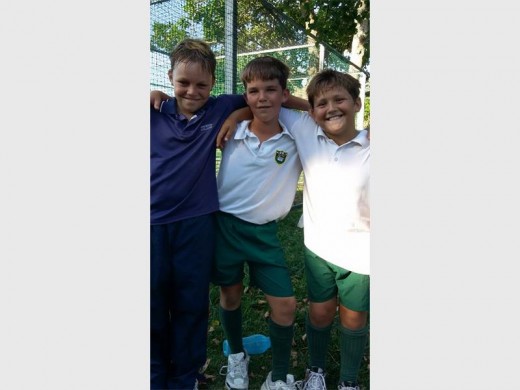 Port Shepstone Country Club U11 cricketers who have been selected for the Southern KwaZulu-Natal team are (from left) Oliver Currie, Reece Murray and Bruce Bormann.