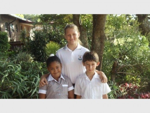 Tiara Barrett, Jaden du Toit, and Ashton Dry collected the most money for the school’s ‘Señor Chef’ fundraising project.