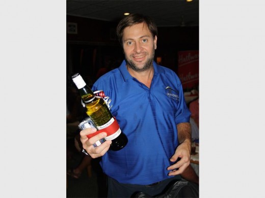 Almost: Riaan Croucamp came closest to winning the Toyota Auris on the 16th hole last Saturday.
