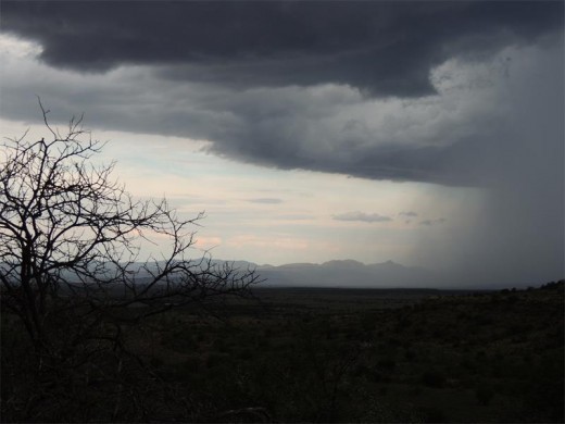 Storm clouds gather.