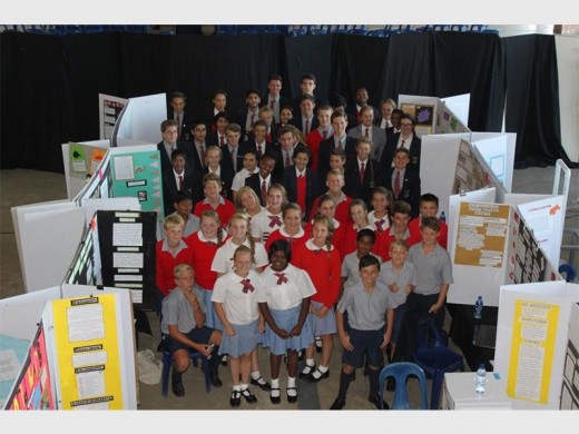 The Creston crop of budding scientists who took part in the 2015 Science Expo.