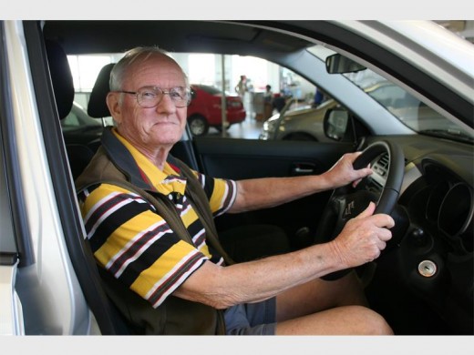 Comfortable: Alastair Brown loves the interior. 7261vee