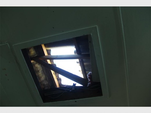 Thieves gained entry to Kings Paint and Hardware in Shelly Beach last Thursday morning by removing the roof tiles.