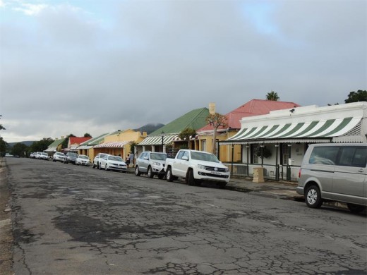 The restored tuishuisies in Market Street, used as holiday cottages, were almost all occupied over the Easter weekend.
