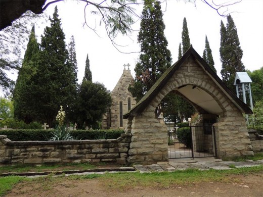 The lovely old Anglican Church.