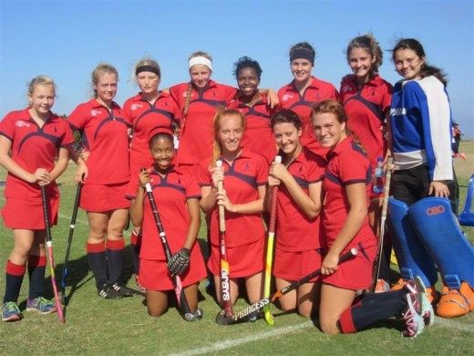 Creston’s first XI girls' hockey side (back, from left) Savannah Haupt, Ashlea Heaver, Amber Lawlor, Lara Bouverie, Fezeka Nzama, Melissa Clarke, Kelsea Lorenzo, Daniella Horn, (front) Aphiwe Ntshanga, Bianca Huizinga, Denicke van der Merwe and Amber Pretorius.