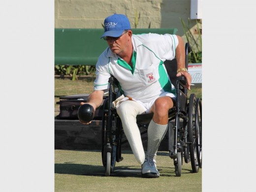 On target: Terrence van Rensburg takes careful aim during the Moths Combined Ops Shellhole fund-raising event, which raised R11 750 for South Coast Hospice.