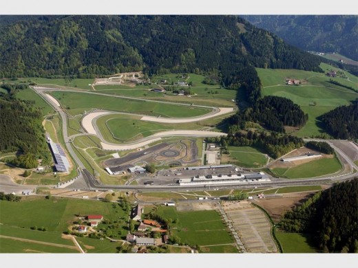 Picturesque: The Spielberg Track in Austria. (livef1.it)