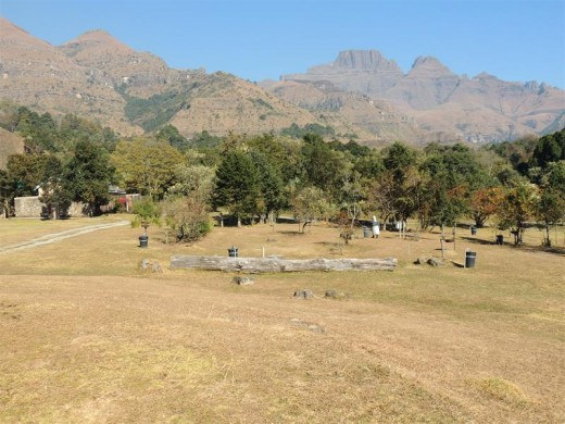 The view from the Monk's Cowl camping ground.