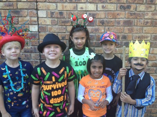 Gr 1 pupils (from left) Ryan Haines, Bryce Lilje, Shania Pleydell-Bouverie, Neante Naidoo, Abe Harel and Azhar Seedat.