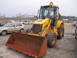 Impounded: The TLB belonging to a private person was impounded by police last Tuesday. 3277