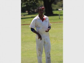 Gritty: Hopewell Zulu gets ready to bowl for Gamalakhe Keg & Galleon Warriors.