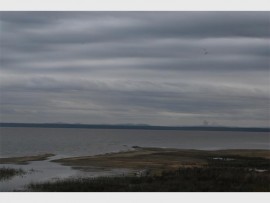 Lake St Lucia in a sombre mood.