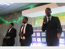 Entertainers: Durban Turners singing soulful acapella at the Mayoral Cup gala dinner held at Ugu Sports and Leisure Centre last Friday.