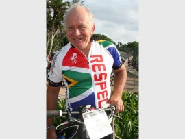 Ready to race: Charles Stander is up for the challenge. 6110vee