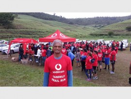 On the ball: Raj Naganna's superb organisational skills resulted in the event being a success.