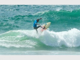 Ripping: Mqobi Radebe from Umzumbe in action. PHOTO BY GRAHAM@TOPFHOTO