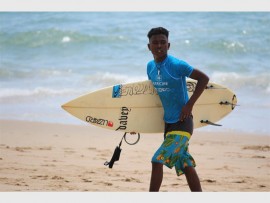 Talented: Zamanzi Gcwensa from Umzumbe took part in the event.