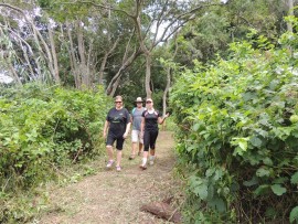 Umtentweni conservancy's River Road Trail is of great historical interest.