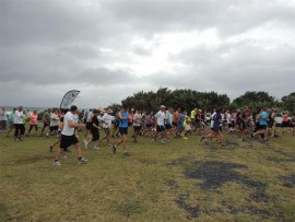 The Uvongo parkrun uses Saint's Walk as part of the 5km route.