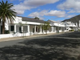Beautifully restored heritage buildings in Graaff-Reinet.