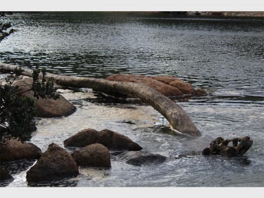 Glenmore beach lagoon.
