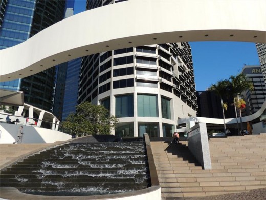 Striking modern architecture.